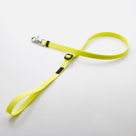 Boss Adjustable Dog Leash (Color: Yellow, size: 5/8" x 4'-6')