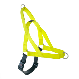 Freedom Dog Harness (Color: Yellow, size: Extra Small to 10 lbs.)