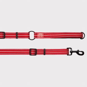 GF Pet Reflective Dog Leash - Eezy-13 (Color: Red, size: XS/Small)