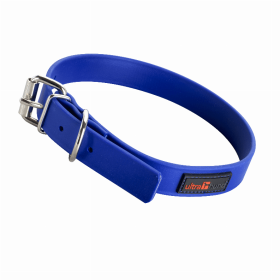 Ultrahund Play Regular Dog Collar (Color: Blue, size: 18"x1")