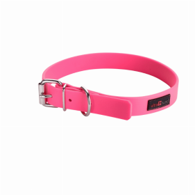 Ultrahund Play Regular Dog Collar (Color: Pink, size: 18"x1")