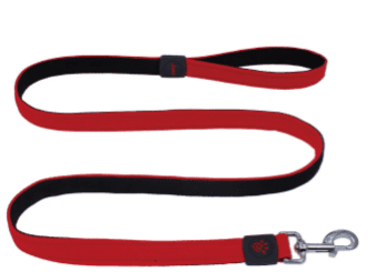 Doco Puffy Mesh Dog Leash (Color: Maroon, size: Medium/Large)