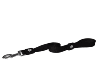 Doco Signature Nylon Dog Leash (Color: Black, size: small)