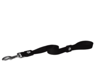 Doco Signature Nylon Dog Leash (Color: Black, size: XS)