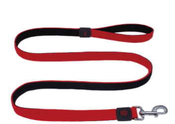 Doco Puffy Mesh Dog Leash (Color: Maroon, size: XS)