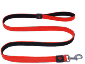 Doco Puffy Mesh Dog Leash (Color: Safety Orange, size: XS)