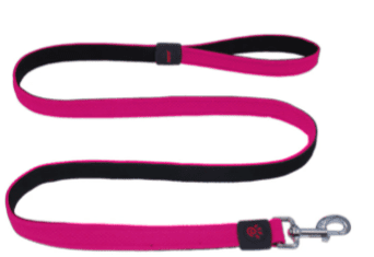 Doco Puffy Mesh Dog Leash (Color: Raspberry Pink, size: XS)