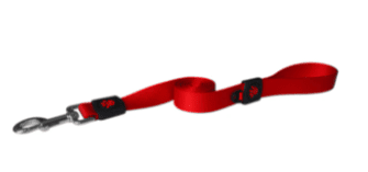 Doco Signature Easy-Snap Dog Leash (Color: Red, size: medium)