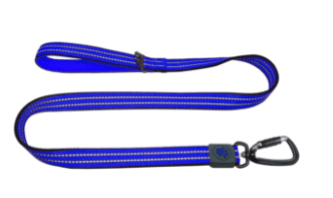 Doco Vario Reflective Dog Leash - 1000 Lbs Heavy Duty (Color: Navy Blue, size: large)