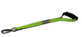 Doco Vario Ergocurve Dog Leash (Color: Safety Lime, size: large)