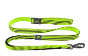 Doco Vario Easy Snap Bungee Dog Leash (Color: Safety Lime, size: medium)