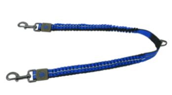 Doco Vario Bungee Coupler Dog Leash (Color: Navy Blue, size: medium)