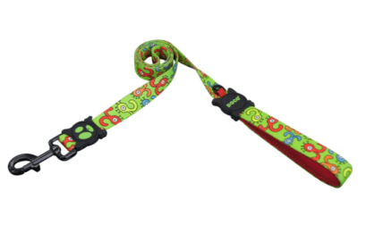 Doco Loco Dog Leash - 6Ft (Color: Green Monster, size: small)