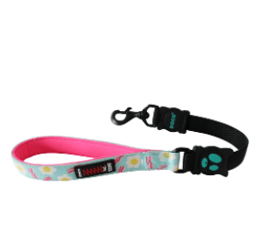 Doco Loco Shock Absorbing Bungee Dog Leash (Color: Bacon & Egg, size: large)