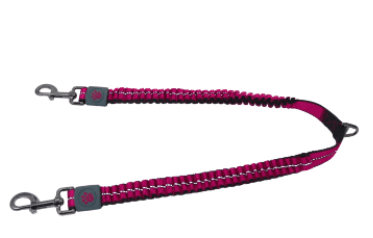 Doco Vario Bungee Coupler Dog Leash (Color: Raspberry Pink, size: small)