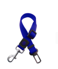 Doco Signature Dog Nylon Car Safety Belt (Color: Navy Blue, size: 17-25.5 in (Adjustable))