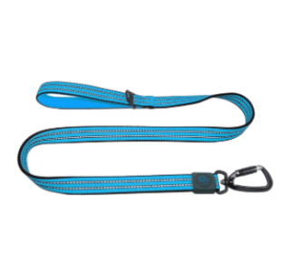 Doco Vario Reflective Dog Leash - 1000 Lbs Heavy Duty (Color: Turquoise, size: large)