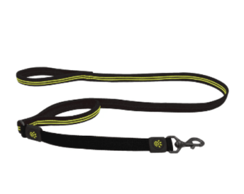 Doco Solar Mesh Bungee Dog Leash (Color: Black, size: Medium/Large)