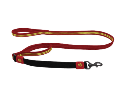 Doco Solar Mesh Short Bungee Dog Leash (Color: Red, size: XL)