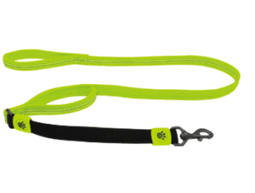 Doco Solar Mesh Short Bungee Dog Leash (Color: S. Lime, size: XL)