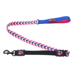 Doco 4Ft Loco Shock Absorbing Bungee Dog Leash (Color: Arrows, size: large)