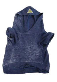 Doggy Hoodie (Color: Denim, size: medium)