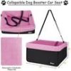 Jespet Car Travel Dog Carrier Booster Seat