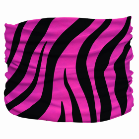 Zebra Pup Scruff (Color: Pink, size: XS)