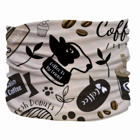 Caffeinated Canine Pup Scruff (Color: Beige, size: Teeny)