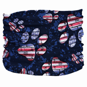 Patriotic Pup Scruff (Color: Red,White,Blue, size: Teeny)