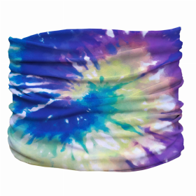 Tie Dye Pup Scruff (Color: Tie Dye, size: XL)