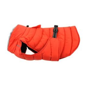 Alpine Extreme Weather Puffer Dog Coat (Color: Orange, size: X-Small)