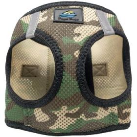 American River Choke Free Dog Harness Camouflage Collection (Color: Green Camo, size: XX-Small)