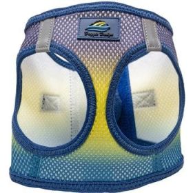 American River Choke Free Dog Harness Ombre Collection (Color: Cosmic Splash, size: 2X-Large)