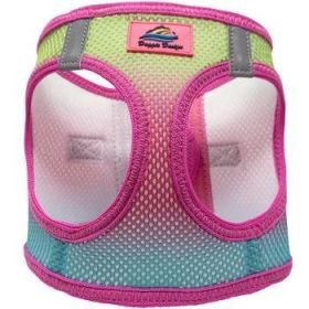 American River Choke Free Dog Harness Ombre Collection (Color: Cotton Candy, size: 2X/3X-Large)